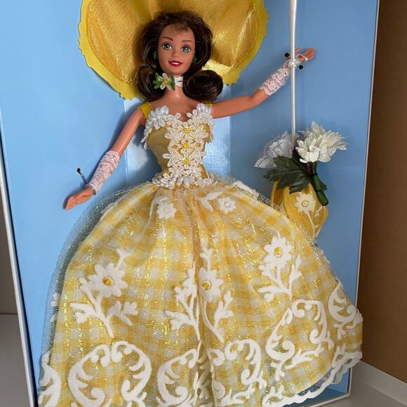 1996 Summer Splendor Enchanted Seasons Barbie - Picture 2 of 5